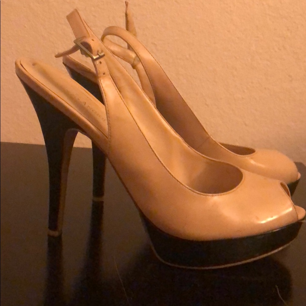 Angiolini Patent Slingbacks